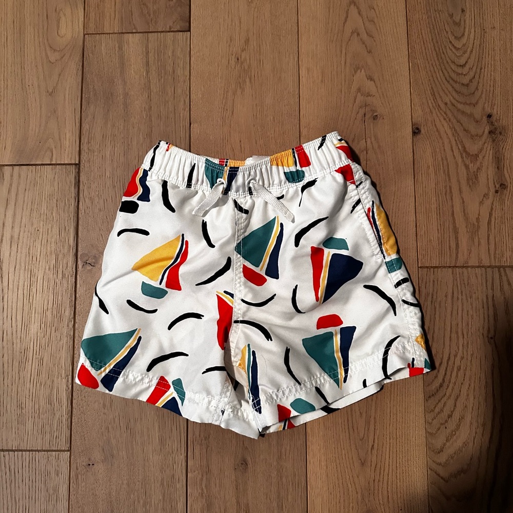 Hanna Andersson Swim Trunks with Boats